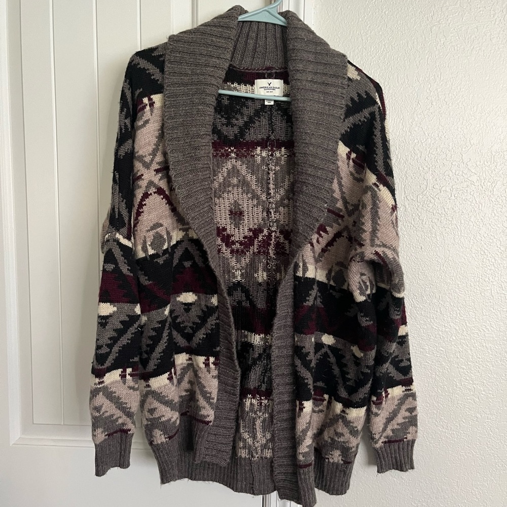 Cozy boho Beachy cardigan sweater